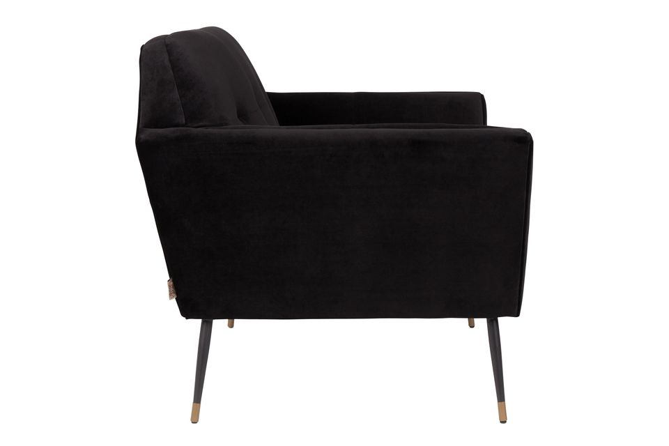 Zwarte Kate Lounge Chair - 6