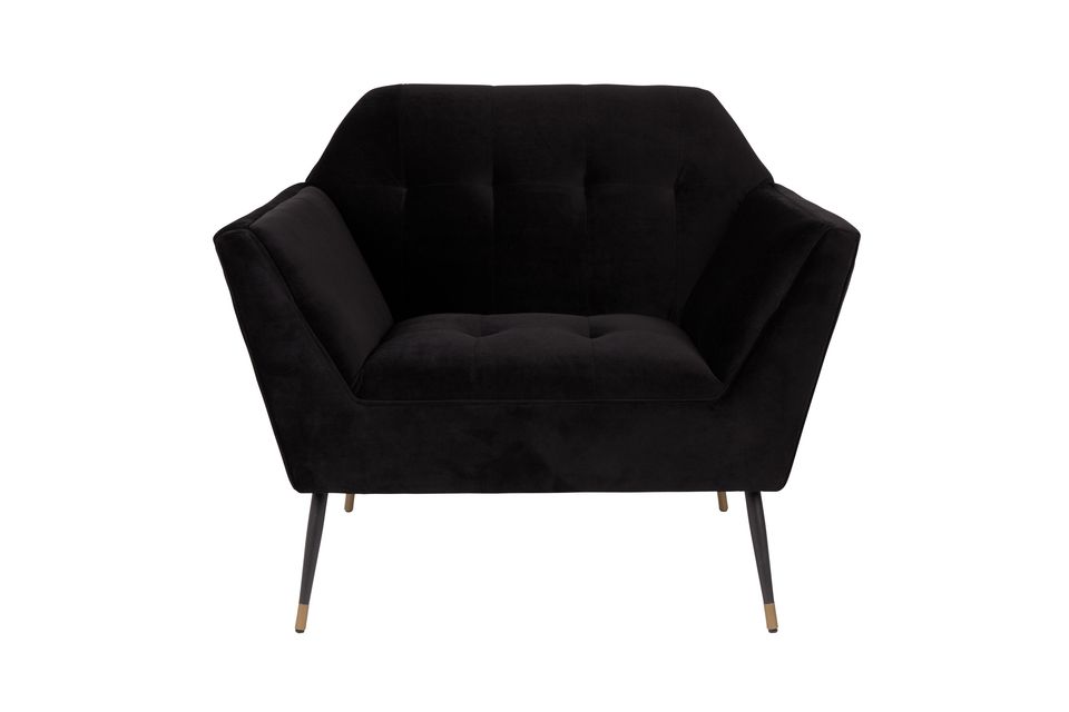 Zwarte Kate Lounge Chair - 7