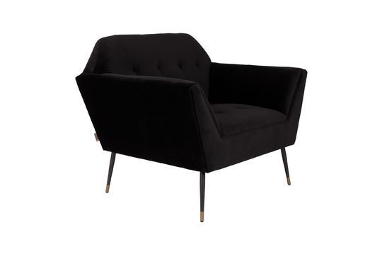 Zwarte Kate Lounge Chair Productfoto