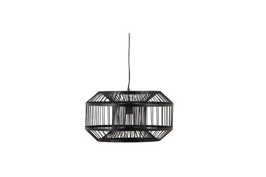 Zwarte metalen hanglamp Esila Productfoto
