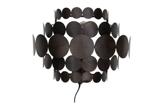 Zwarte metalen lamp Kaki Productfoto
