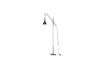 Miniatuur Zwarte metalen vloerlamp Corde 1
