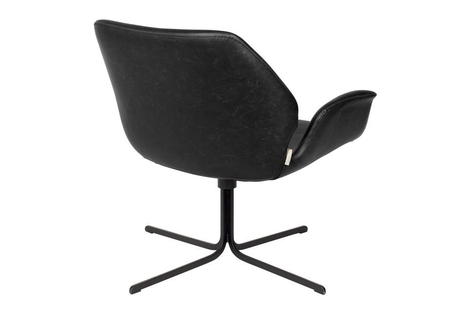 Zwarte Nikki Lounge Chair - 6