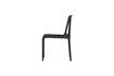 Miniatuur Zwarte plastic stoel Billie 6