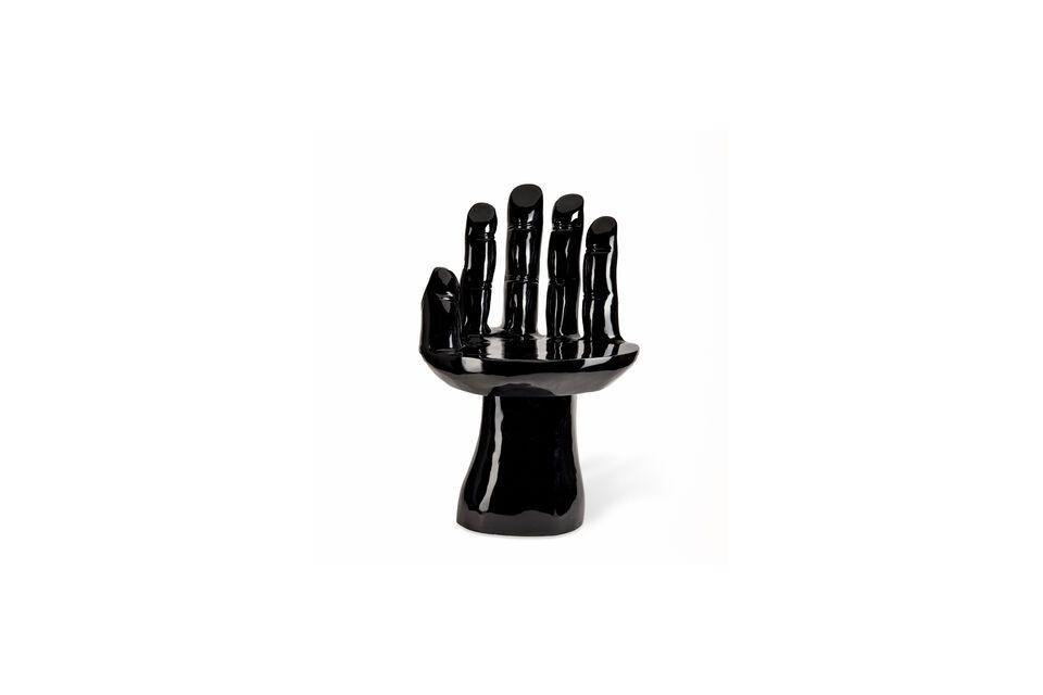 Zwarte polyester stoel Hand Pols Potten